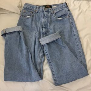 Vintage high waisted jeans